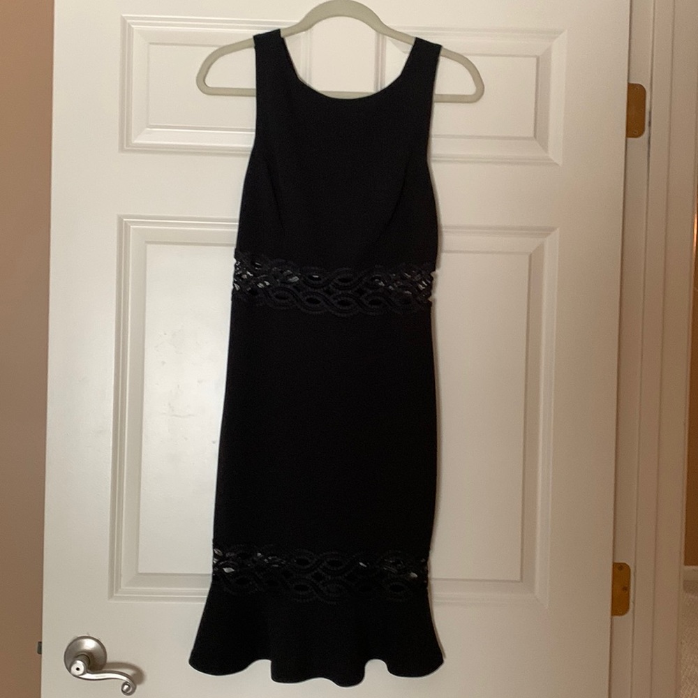 Black dress.